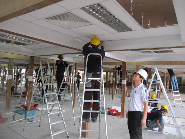 Suspended Ceiling installation(Acoustical)